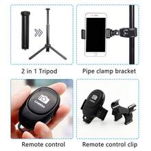 TOKQI 10 Inch Selfie Ring Light With Adjustable Floor Tripod And Desk Stand(Ringlight Kit Totally 72" Tall), LED Circle Light With Phone Holder, For Photo Selfie, Live Stream, Makeup, Video Recording, Zoom Meeting, Photography, Compatible With All Phones