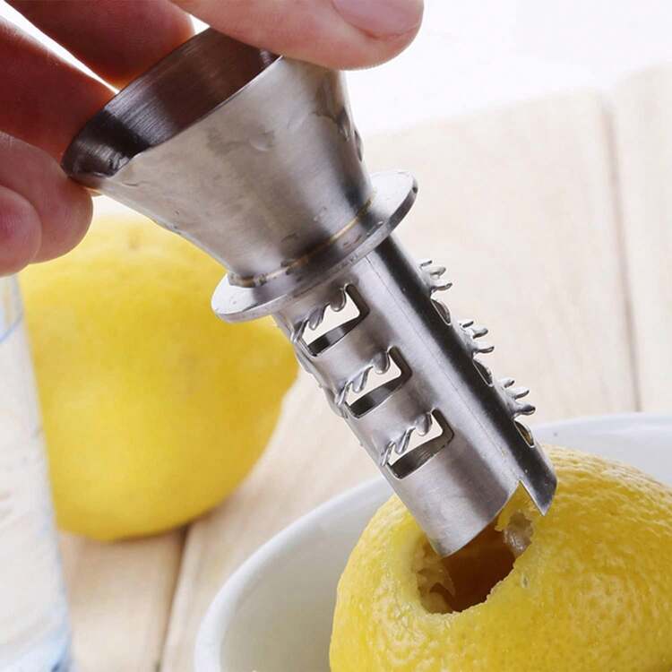 Los mejores utensilios de acero inoxidable exprimidor de limón Manual, exprimidor de 18/8 de acero inoxidable, exprimidor de cítricos y exprimidor de limón - 1 - Añade 8