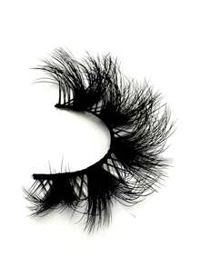 New 12 Pairs 3D Faux Mink Lashes Natural Thick Dramatic Fluffy Extended Eyelashes Wispy Lashes Natural Look 3D False Eyelashes D Curl Russian Strip Lashes Full False Eyelashes Travel Essentials Makeup Tools - Black - View 9