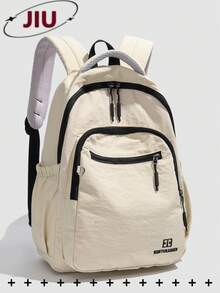 女士防盗可折叠多隔层背包，可装15.6英寸笔记本电脑，多口袋轻便可水洗书包，多功能书包，大容量旅行包，便捷通勤日用包