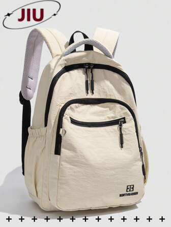 女士防盗可折叠多隔层背包，可装15.6英寸笔记本电脑，多口袋轻便可水洗书包，多功能书包，大容量旅行包，便捷通勤日用包