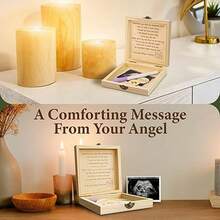 Miscarriage Memorial Box, Infant Loss Memorial Gifts, Loss Of Baby Sympathy Gifts, Angel Baby Memorial Gift, Miscarriage Keepsake For Mom - Miscarriage Gifts For Mothers - 彩色 - 查看 6