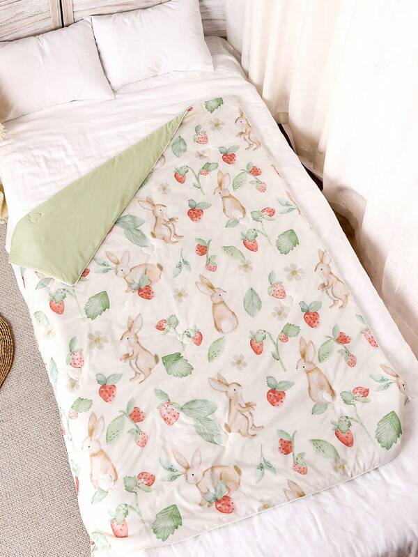 1 Stück weiches, warmes Kinder-Quiltdecke, warme und leichte neutrale Steppdecke für Neugeborene und Kleinkind Jungen und Mädchen
