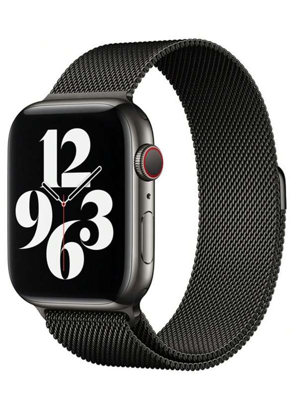 1 pièce Bracelet en maille métallique classique Apple compatible avec les bracelets 45 mm Ultra2 49 mm 38 mm 40 mm 41 mm 42 mm 44 mm 46 mm Milanais. Bracelets compatibles avec les séries SE 10 9 8 7 6 5 4 3 2 1 Accessoires