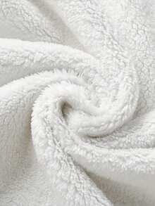 WASSUP OTHER 男士夹克，秋冬季男士抓绒无袖背心，内袋设计，拉链立领夹克 - 藏蓝色 - 查看 6