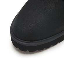 Timberland 女士馬丁靴日常戶外厚底耐磨高筒靴經典黑色休閒靴A5NYY015 - 黑色 - 查看 10