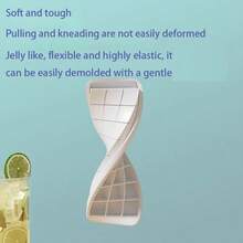 Ice Cube Mold, Silicone Ice Making Box, Frozen Ice Storage Box, Household Covered Ice Making Granule Artifact