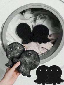 10/4/3/2/1 pieza Bolas reutilizables para eliminar pelusa de la lavadora, aumenta la absorción de agua, colector de pelo de mascotas, eliminador de pelusa, atrapador de pelo lindo de perro y gato, diseño lavable, colector de pelusa, herramienta de limpieza anti-mágica para lavadora, cepillo para pelusa, removedor de pelusa portátil multifuncional, bola de lavandería con forma de pulpo para tela, pelo, pelusa y limpieza de pelusas, elimina el pelo de gato y perro, pelaje y pelusa