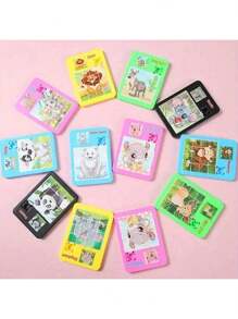 Christmas Decoration 3pcs/10pcs Cute Animal Jigsaw Puzzle Toys - Perfect Birthday Party Favors, Pinata Fillers, And Easter Gifts (RandomColors)