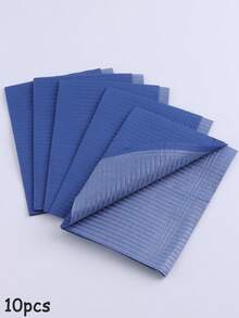 Disposable Pink Nail Art Table Mat 3 Lays Waterproof Clean Paper Foldable Multifunction Beauty Tattoo Dental Drapes Waterproof Tablecloth Cleaning Manicure Napkins Manicure Supplies