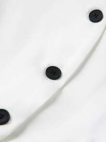 Damen Vintage ärmellose Weste, einzigartiger eleganter einfarbiger Webstoff Knopfverschluss Weste, geeignet für Abenddate, Urlaub, Geburtstagsparty, formelles Dinner, Einschulungsparty, Lässig, Singles Party, Bühnenauftritt, Country-Musik-Konzert, Frühling/Sommer/Herbst