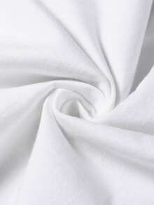 SP5DER 2025 Summer New Creative T-Shirt, Graphic T Shirts With  SP5DER Letters, Simple Fashion, 100 Percent Cotton Loose Comfortable - 白色 - 查看 4