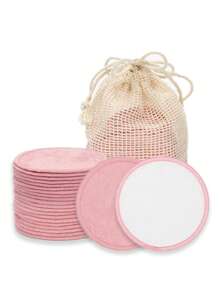 5/10/20pcs Reusable, Washable Makeup Remover Pads, Gentle On Skin, Quick Makeup Removal, Suitable For All Skin Types
