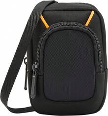 Basics, Funda de cámara compacta, Dimensiones internas: 5.2 x 3.2 x 1 in, Negra - G - Ver 2