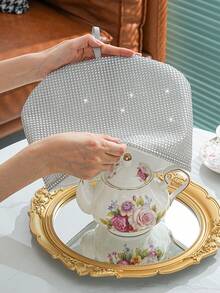 1 件闪亮茶壶套、甜点托盘套、布套 - 彩色 - 查看 11