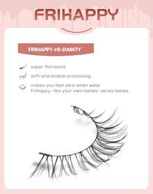 Short Lashes Light Wispy Lashes Lashes Eyelashes Lashes Wispy False Eyelashes Natural Eyelashes Mink Lashes, Frihappy Lashes 5 Pairs Frihappy