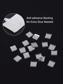 1600PCS- Real Glass Mirror Mosaic Tiles, Self-Adhesive Mirror Stickers, Mini Square Mirrors For Crafts, Home Decor, Disco Party Decorations, DIY Disco Balls, Vases, Cups, Picture Frames (5 X 5 Mm And 10x10 Mm)