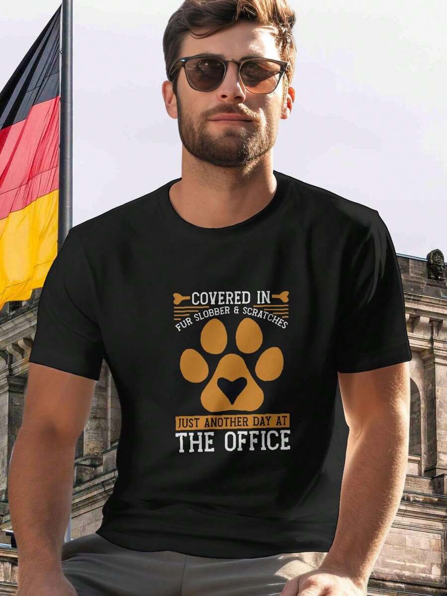 Men T-Shirts - Black - View 1