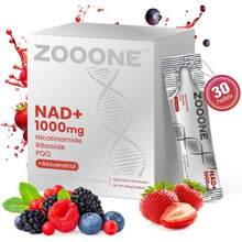 Berry Flavored NAD+ Supplement – Supports Mental Focus, Skin Health & Energy | 30 Pack Drink Mix Sachets - 1 PC - View 1
