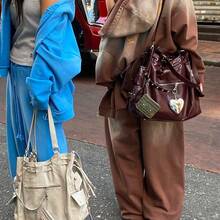 Men Tote Bags - Beige - View 2