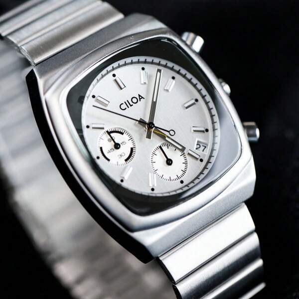 2025 New Square Style Luxury Men's Brand Genuine Business Watch