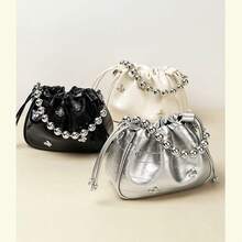 Women Shoulder Bags - 黑色 - 查看 6