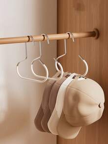 5pcs Creative Circle Shaped Hanger With Non-Slip Hook, Multifunctional Hanger For Hats, Scarves, Belts, Simple And Practical Organizing Tool - Multicolor - View 13