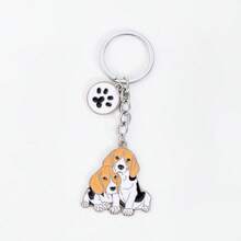 1pc Metal Pet Rottweiler Bulldog Dog Keychains Man Car Key Ring Tag Key Men Best Friend S Car Accessories Bag Charm Backpack For School Cute Goth Y2k Halloween Accessories Teachers Day Christmas Gift Ideas Bag Accessories Lanyards With Id Holder Car Accessories Bag Charms - Multicolor - View 19