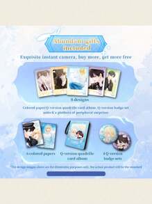 Hasbro 10 Packs/Box The Falling Mermaid Trading Cards | Anime Collection Cards Falling Into The Deep Sea Series | Gift For Fans, Party, Decoration, Birthdays, Christmas