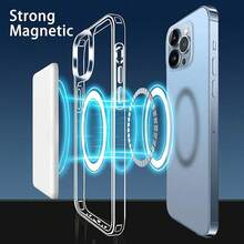 Stylish And Simple Vibrant Stickers 16/15/14/13/12/11 ProMax/Plus With Magnetic Transparent TPU Compatible With Wireless Charging None-Piece Feel No Yellowing Multiple Color Options Festive Designs Valentine's Day Advanced Tech Black - Clear - View 8