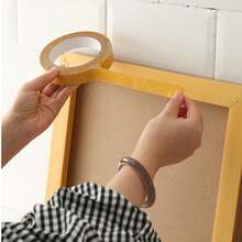 Cinta adhesiva doble cara resistente, adhesivo versátil para paredes, vidrio y metal, impermeable, ideal para manualidades, uso interior/exterior, transparente, agarre fuerte en tela, panel de yeso y madera - Multicolor - Ver 3