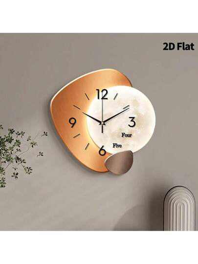 1pc Nordic Creative Simplicity Wand Clock, Super Silent Quartz Movement, No Ticking, ating Clocks In Living Rooms,Bedroom Room, Offices, Restaurant, Cafes, Perfect ative Friends Family Home Room view 8