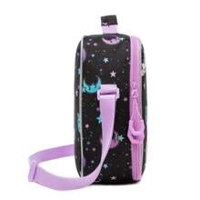 Lancheira Infantil, Bolsa Térmica para Almoço, Lancheira para Meninas com Alça e Suporte para Garrafa, Lancheira para Crianças, Lancheira para Bebês com Bolsos com Zíper, Lancheira para Meninas