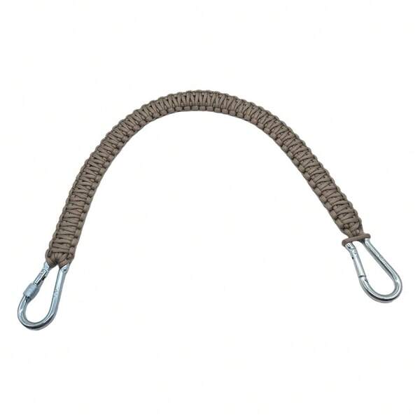 DEV´S TACTICAL & OUTDOOR Correa de Hombro Tactica Tejida, Correa mico de 2 Anclajes Paracord, Correa de 2 Puntos Hilo Paracord. 1 PZ