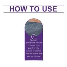 Limpiador de suelos de baldosas Jue-Fish, mantenimiento, pulido de suelos de piedra, desengrasante, limpiador de manchas, 100 ml - Multicolor - Ver 6