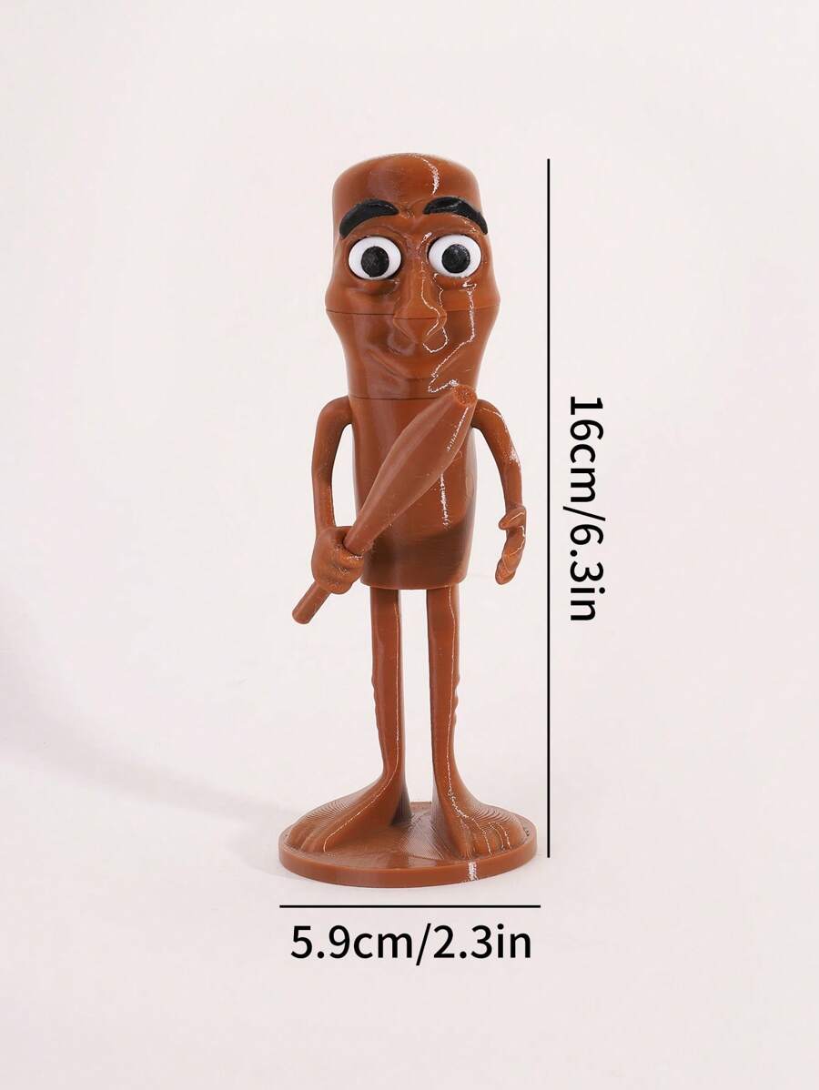 Moedor de Temperos Personagem de Desenho Animado 3D, Moinho de Temperos Divertido de Cozinha, Triturador de Condimentos Criativo