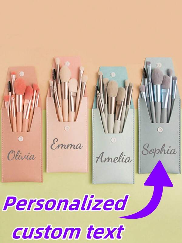 Personalized Custom New Single Makeup Brush Multi-Functional Travel Makeup Brush Gradient Brush Super Soft Hair Blush Brush