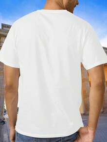 Men T-Shirts - 白色 - 查看 4