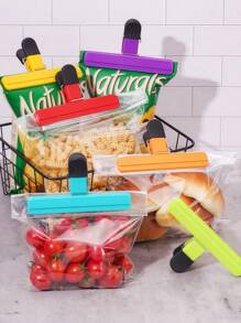 1 Paquete de Pinzas para Bolsas de Patatas Fritas, Pinzas Portátiles Grandes para Bolsas de Patatas Fritas, Clips Selladores para Bolsas de Almacenamiento de Alimentos de Varios Tamaños Mejorados con Boca Ancha, Herramientas de Sellado Resistentes para Organización de Cocina