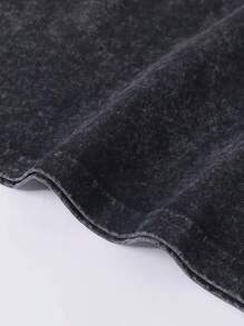 230g Double-Sided Washed, Pink Pony Club Printed Vest, High-Quality Wax Printed Pure Cotton Retro Fashion Brand T-Shirt, Men's Vest, Beach Essential, Summer Hot Selling Item, Holiday Gift, Men's Clothing, Gift To Friends