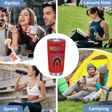 Teacher Tumbler - It Takes A Big Heart To Shape Little Minds, Inspirational Teacher Mugs, Teachers Appreciation Gifts Men Women - 20oz Teachers Appreciation Cup For Christmas Birthday Back To School, Best Gift - 紅色 - 查看 5