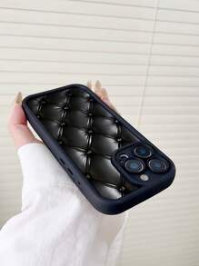 1 pieza Nuevo Estuche de teléfono 3D de 2 patrones, apto como regalo para novio, amigo, novia, familia, hermano, colega, hermano menor, pareja, compañero de clase, profesor, regalo de cumpleaños/vacaciones, protector suave mate negro a prueba de polvo y agua compatible con iPhone 13/16/15/14/13/12/11/Pro/ProMax/X/XR/XS/XSMAX/7/8/PLUS, /Redmi/OPPO/Vivo/Honor