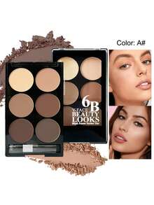 6色啞面修容粉v-face精華輕巧修容粉 - 彩色 - 查看 2