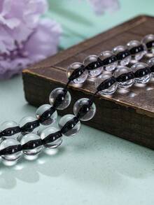 1pc, 45pcs Acrylic Muslim Prayer Beads, Islamic Tasbih Rosary Bracelet, Lightweight Luxury Unisex Bracelet, For Worship Praying, Festival Gift - Multicolor - View 9