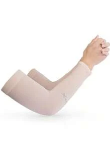 1/2 Pairs Sunscreen Cooling Arm Cover Compression Tattoo Cover Male And Female Youth Sunscreen Cover (Unmarked Quantity Is 1 Pair Set)