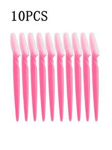 Stainless Steel Eyebrow Grooming Kit – Includes Razors, Covers, Long-Handled Scissors & Beauty Tools For Eyebrow Shaping, Exfoliating & Bikini Trimming