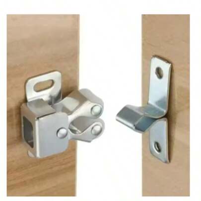 Naciśnij klamrę do drzwi szafy domowej Touch The Bead Magnetyczna klamra z podwójnym kółkiem sprężynowym Stała klamra do drzwi szafy z niską stopką