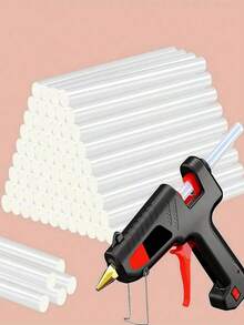 5/20/50/100pcs Mini Hot Glue Sticks - High Strength & Fast Drying, Suitable For Most Hot Glue Guns, For DIY Crafting On Wood, Metal, Glass, Fabric & More Materials | Essential For Crafters