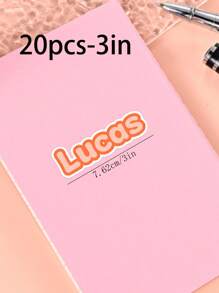 100/50/20/10/1 Pc Customized Name Personalized Stickers - Cartoon Font - Colorful And Variegated Personalized Laptop Stickers, Water Bottle Name Stickers - Suitable For Holiday Gifts, Daily Decorations, Notebook Stickers, Candy Baking Packaging Bag Decorations, School Supplies, Back To School, Multi-Functional, Ornamental, Reusable, Modern, Colorful, Cute, Vintage, Cartoon, Kawaii, Custom, Personalized, Unique, Customized, Workers, Clients, Students, For Business/Work/ Office, For School, Desert Fall Cozy