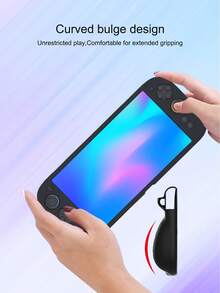 适用于Switch 2的1个符合人体工学的握把游戏保护套，防滑、防汗、防刮擦 - 彩色 - 查看 5